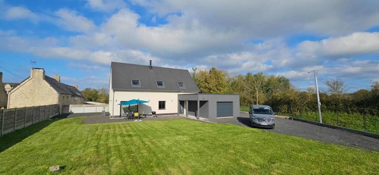 Kokana Modern Holiday Home Englesqueville-la-Percée Екстериор снимка